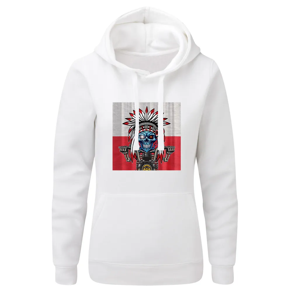 Bluza damska z kapturem Polska kontrastów