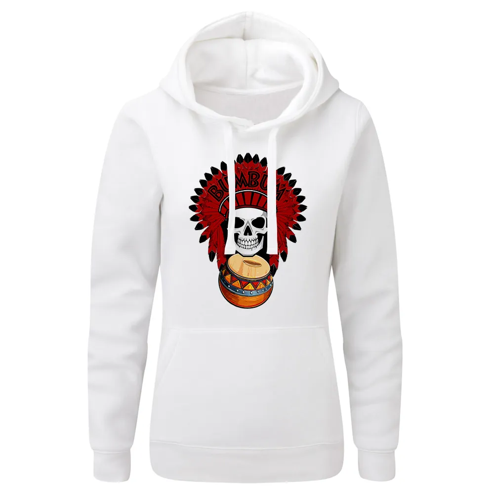 Bluza damska z kapturem Skull Bum Bum