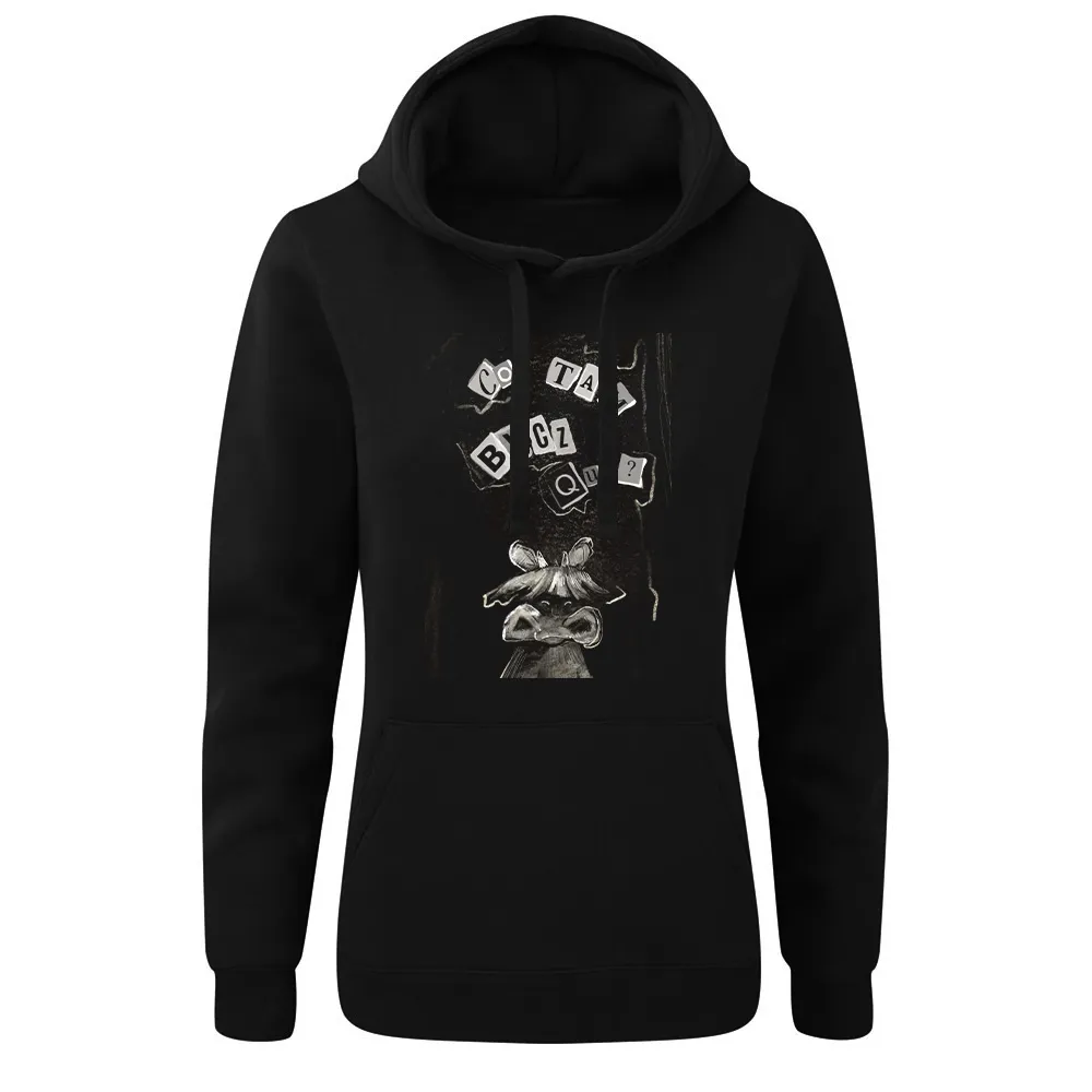 Bluza damska z kapturem CO TAM BYCZQ