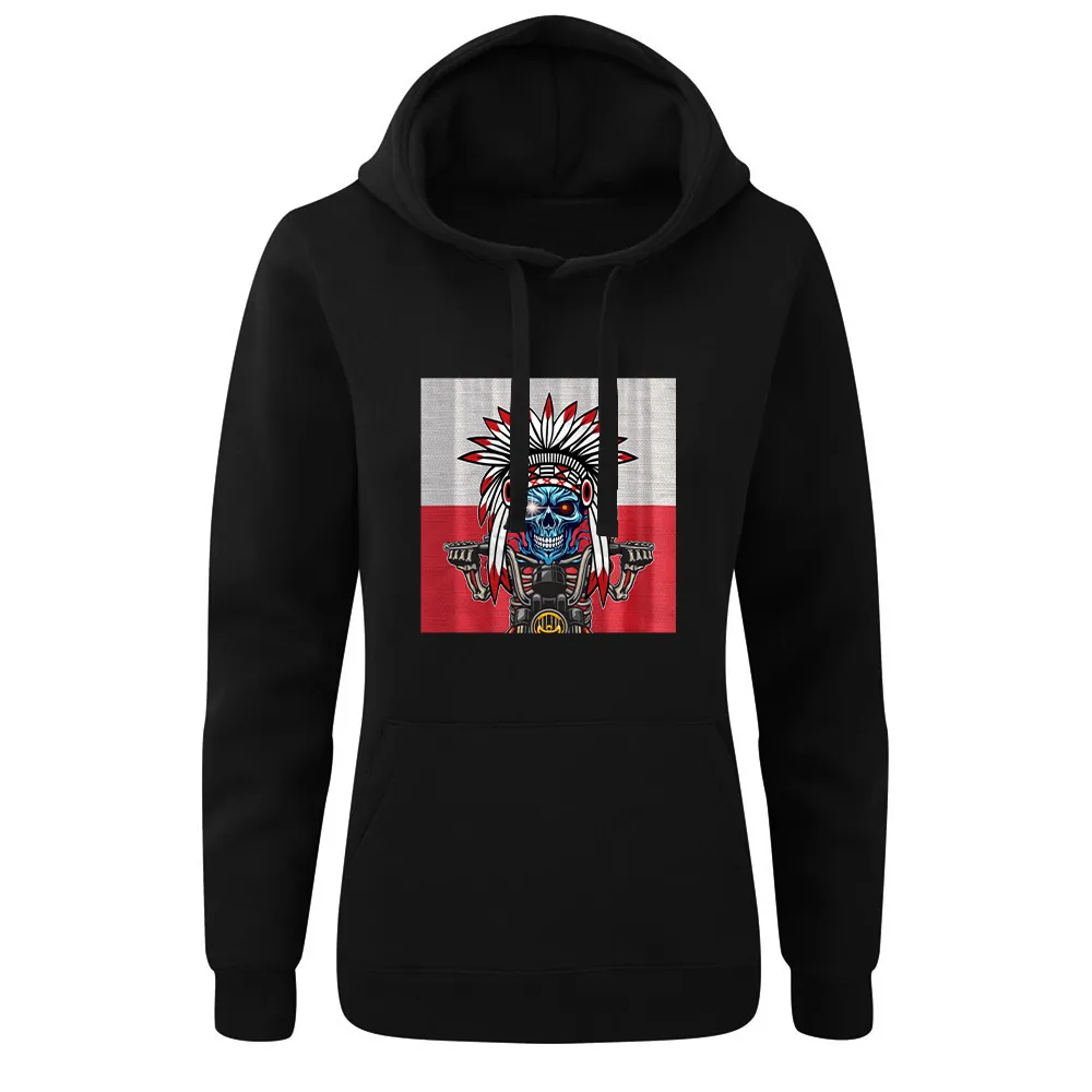 Bluza damska z kapturem POLSKA KONTRASTÓW