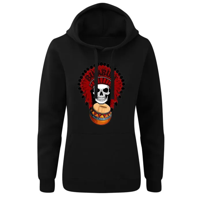 Bluza damska z kapturem Skull Bum Bum