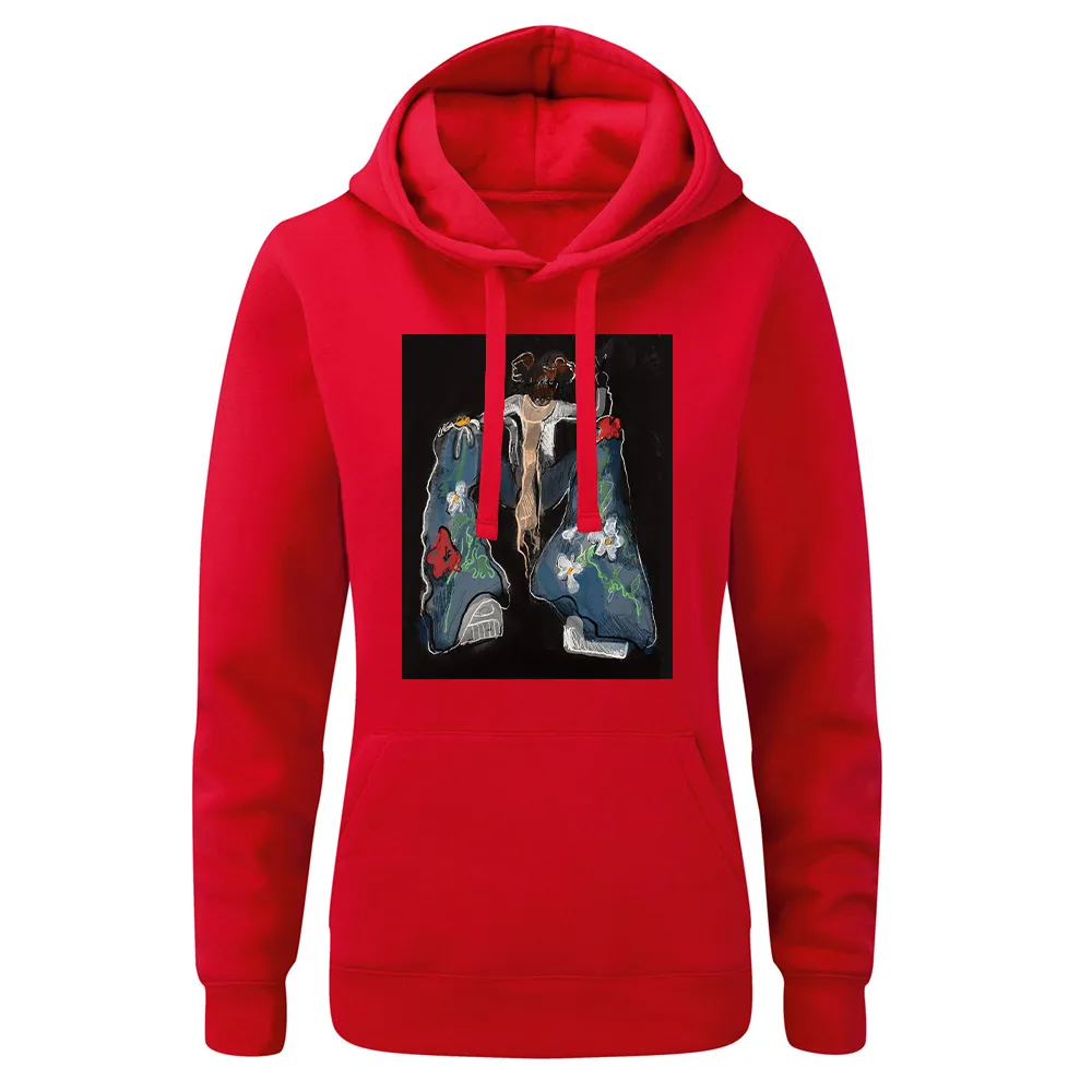 Bluza damska z kapturem PEACE