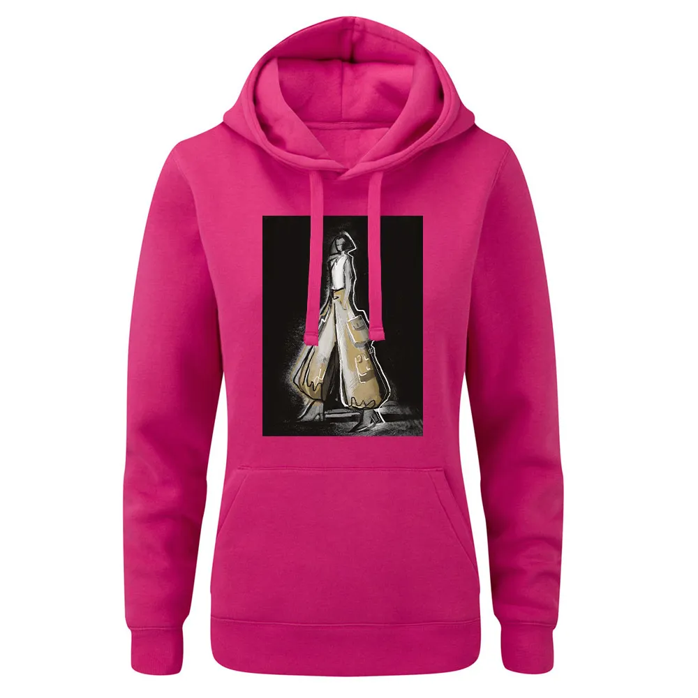 Bluza damska z kapturem CARGO PANTS