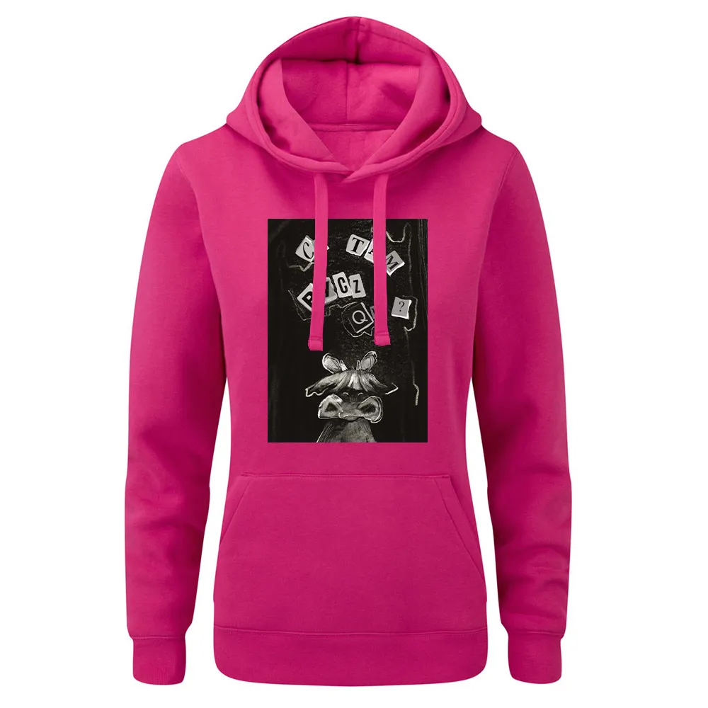 Bluza damska z kapturem CO TAM BYCZQ