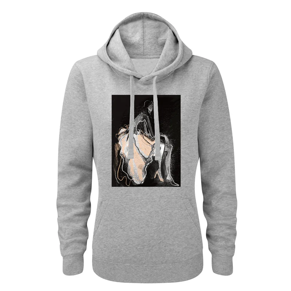 Bluza damska z kapturem BALETNICA