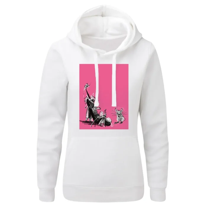 Bluza damska z kapturem MYSZY