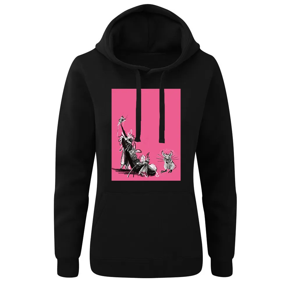 Bluza damska z kapturem MYSZY