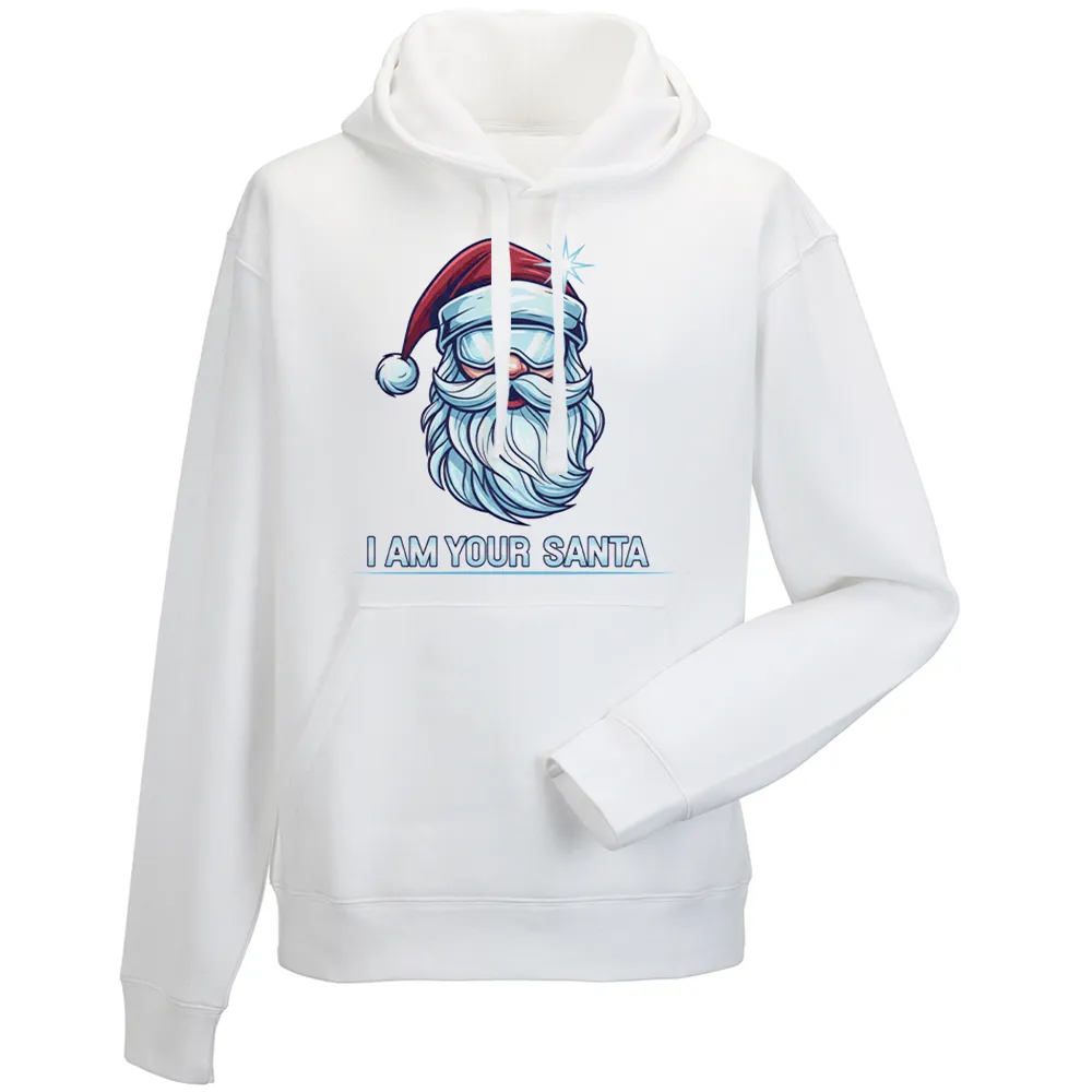 Bluza męska z kapturem I AM YOUR SANTA