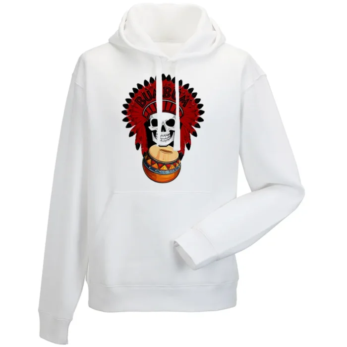 Bluza męska z kapturem Skull Bum Bum