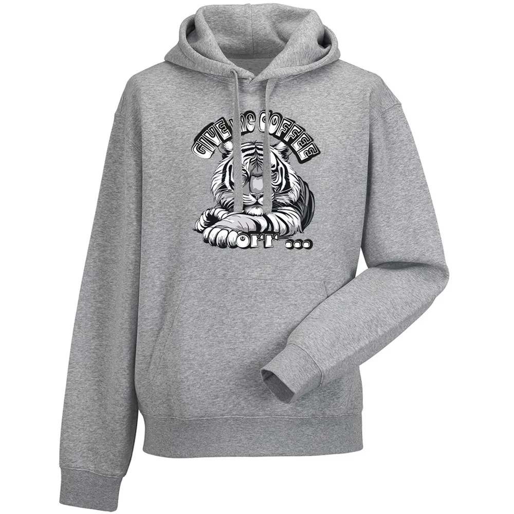 Bluza męska z kapturem COFFEE TIGER