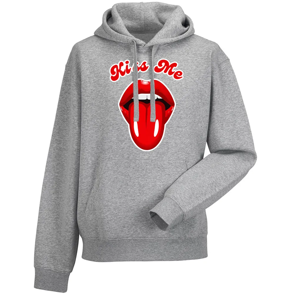 Bluza męska z kapturem KISS ME