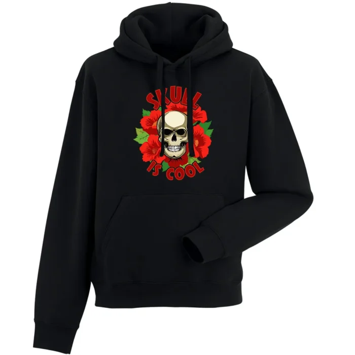 Bluza męska z kapturem SKULL IS COOL 2