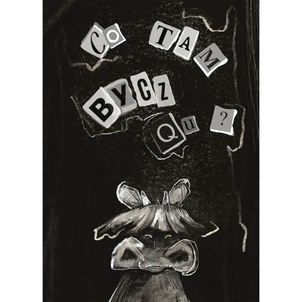 Bluza damska z kapturem CO TAM BYCZQ