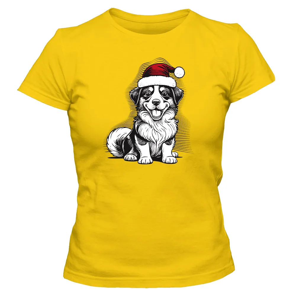 Koszulka damska SANTAS DOG