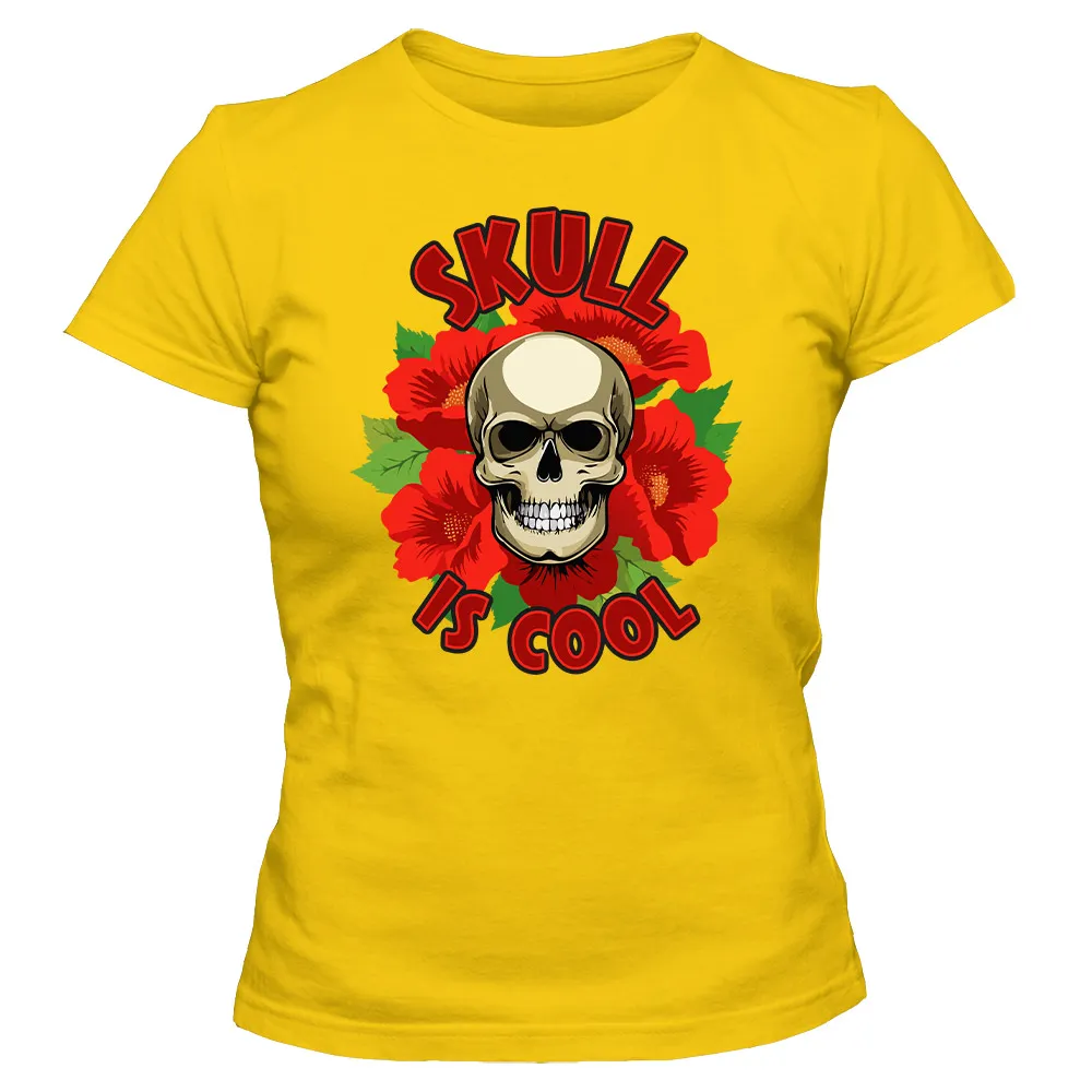 Koszulka damska SKULL IS COOL 2