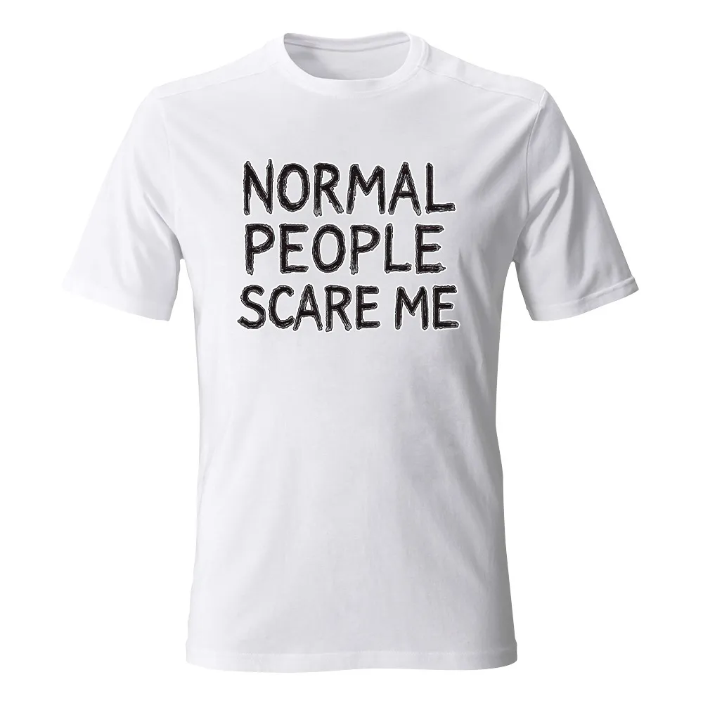 Koszulka męska NORMAL PEOPLE SCARE ME