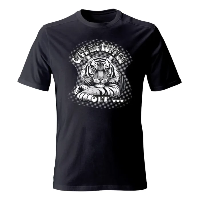 Koszulka męska Coffee Tiger