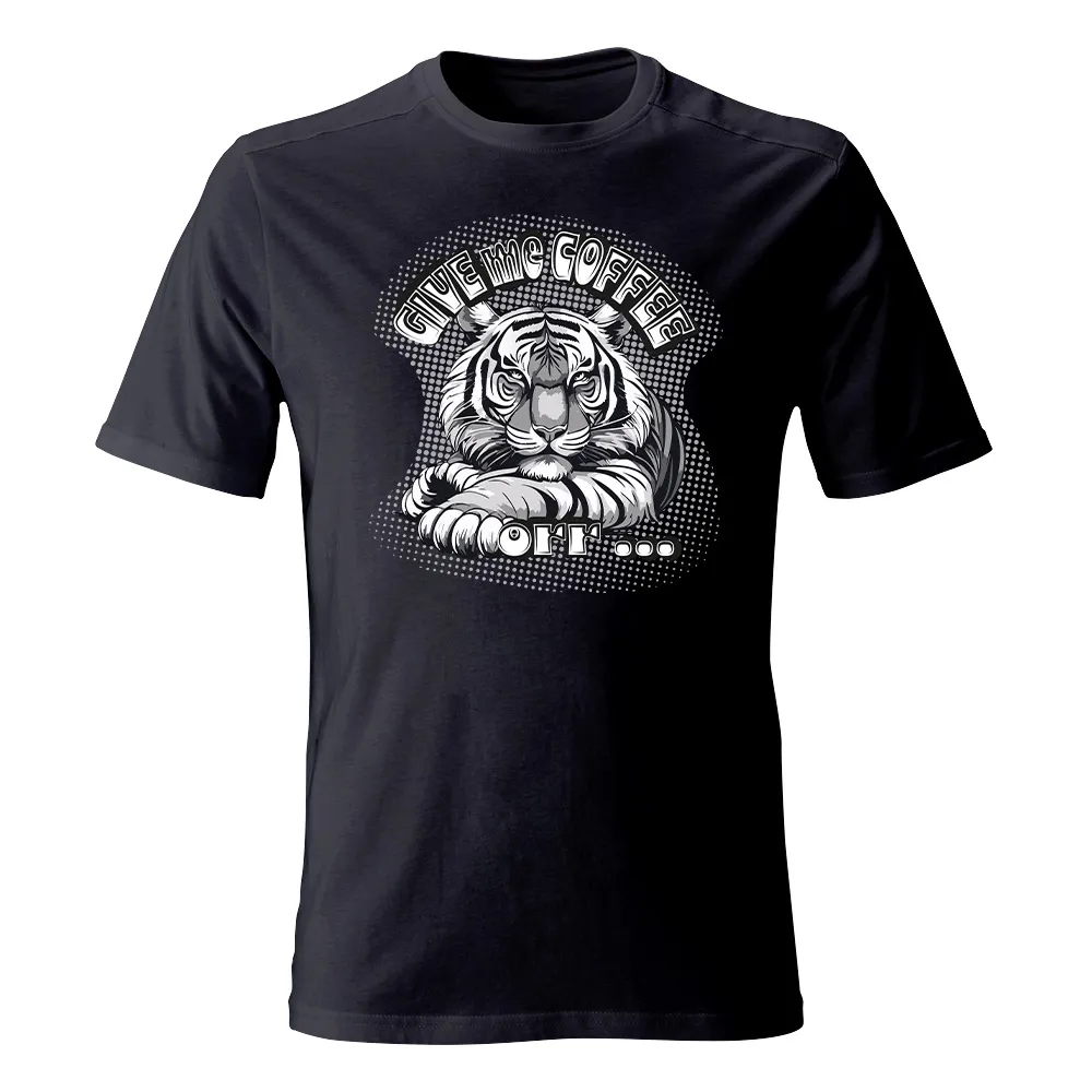 Koszulka męska Coffee Tiger