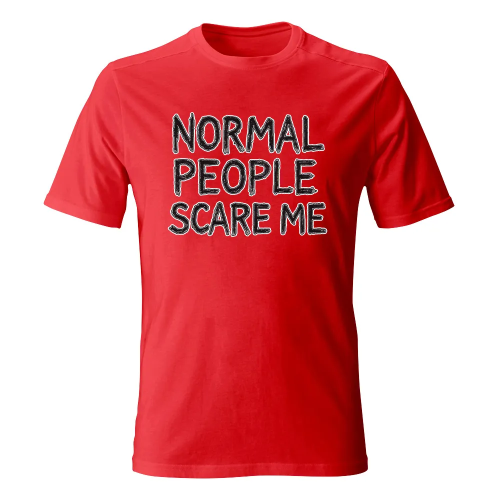 Koszulka męska NORMAL PEOPLE SCARE ME