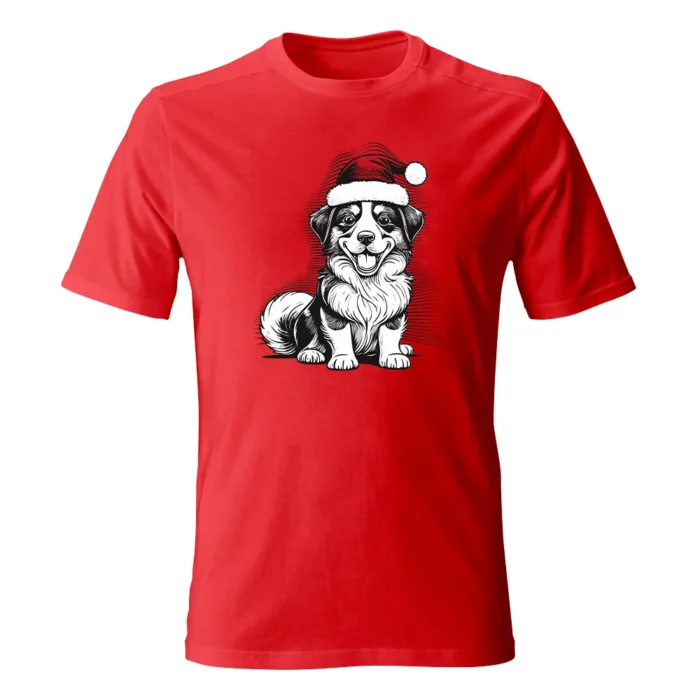 Koszulka męska SANTAS DOG