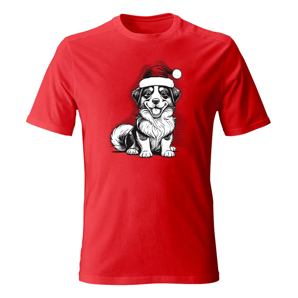 Koszulka męska SANTAS DOG