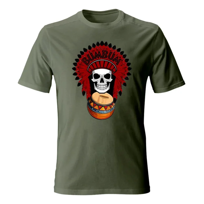 Koszulka męska SKULL BUM BUM