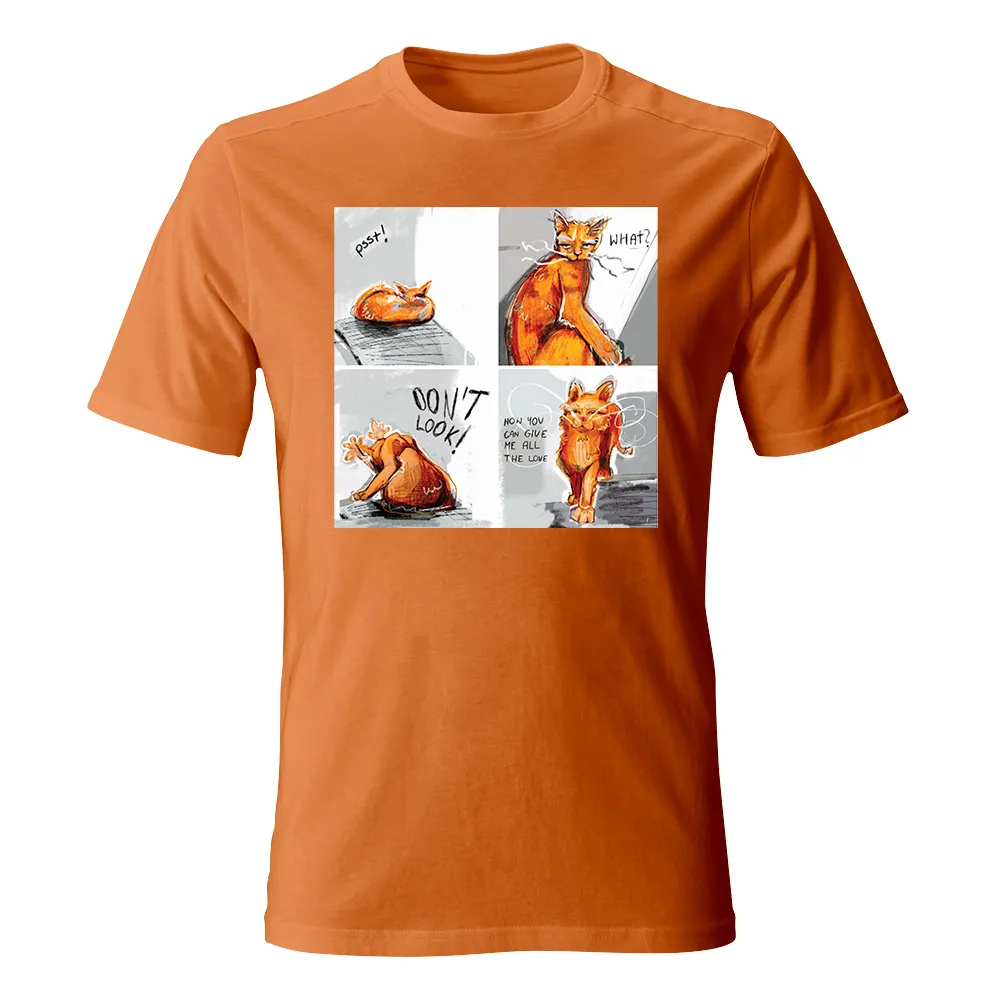 Koszulka męska DZIEŃ KOTA KOMIKS