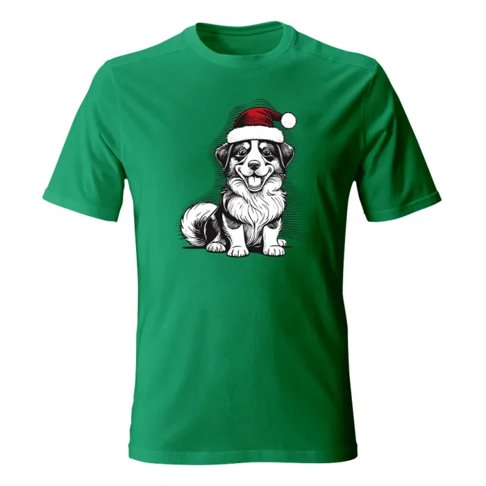 Koszulka męska SANTAS DOG