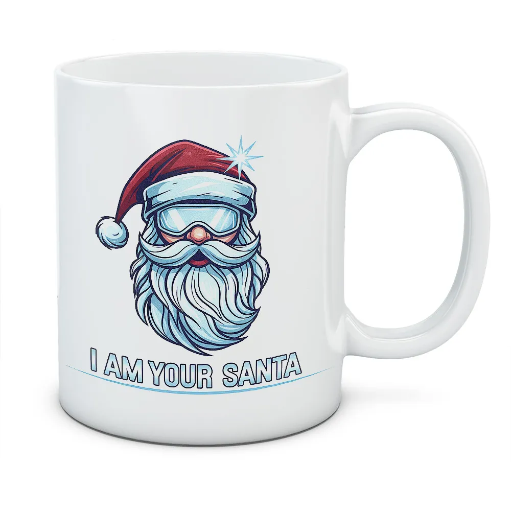 Kubek I am your Santa - kolor biały