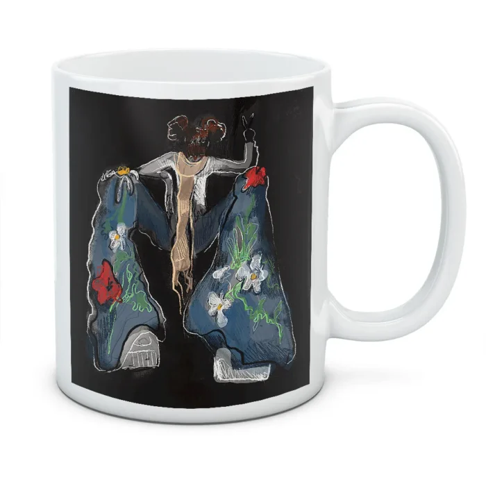 Kubek Peace - kolor biały