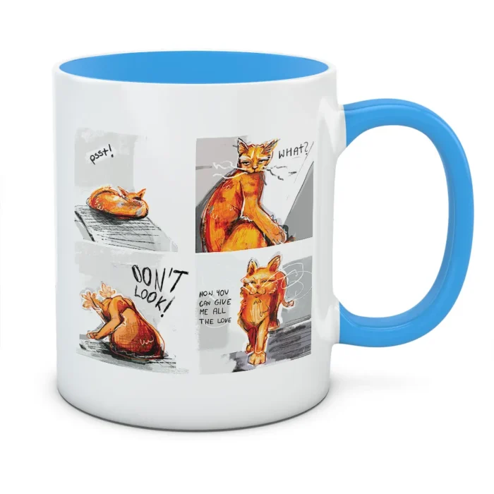 Kubek DZIEŃ KOTA KOMIKS