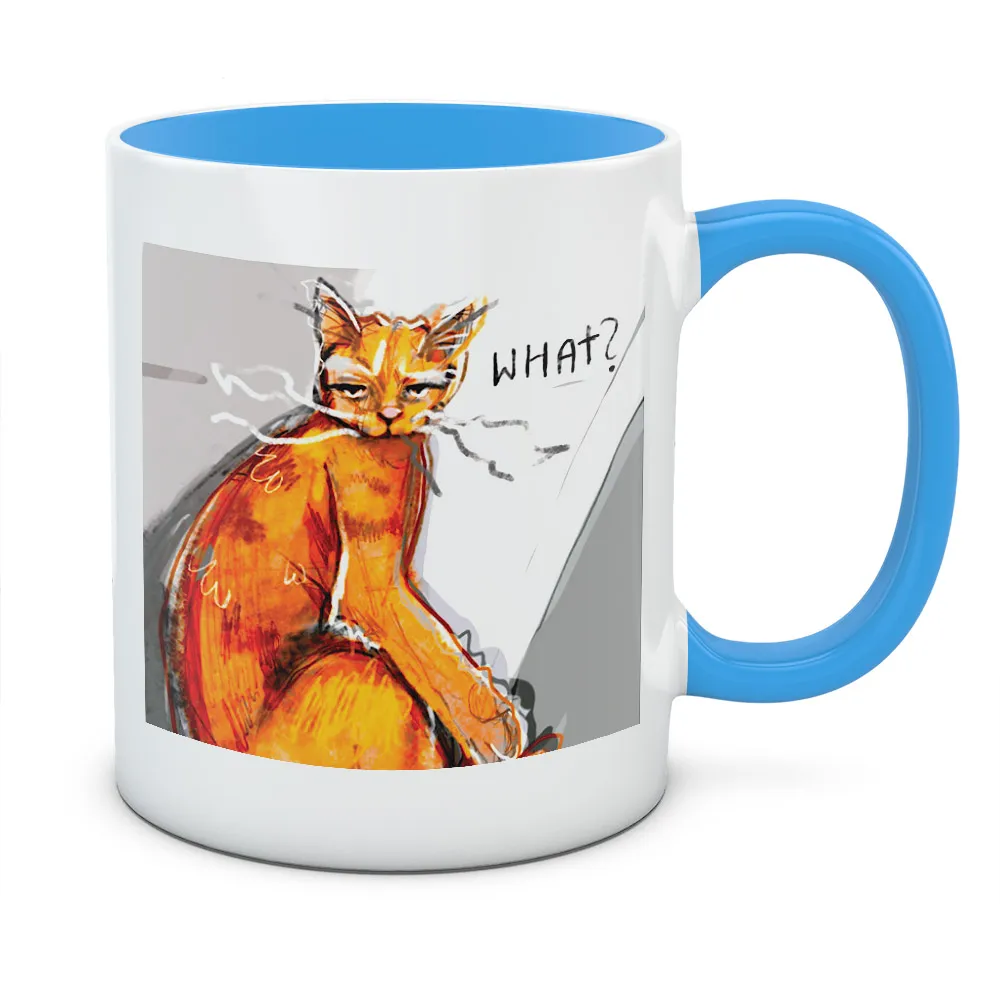 Kubek DZIEŃ KOTA WHAT