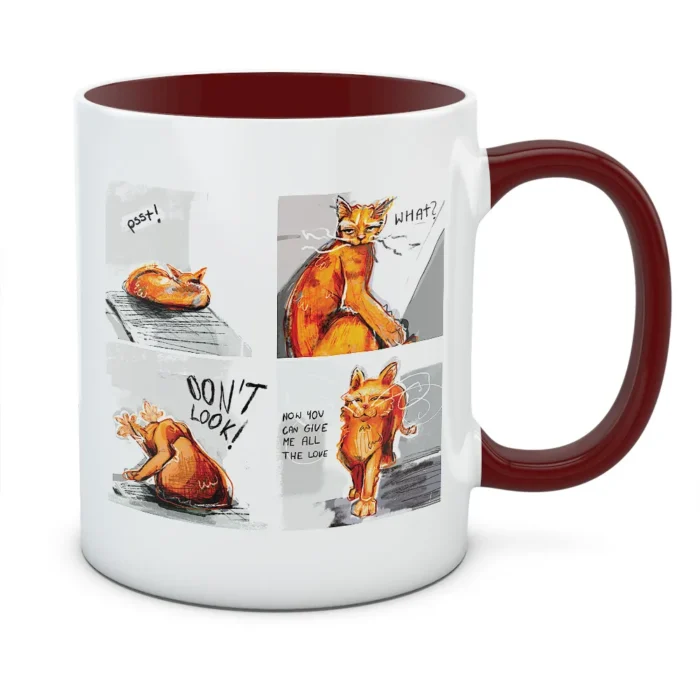 Kubek DZIEŃ KOTA KOMIKS