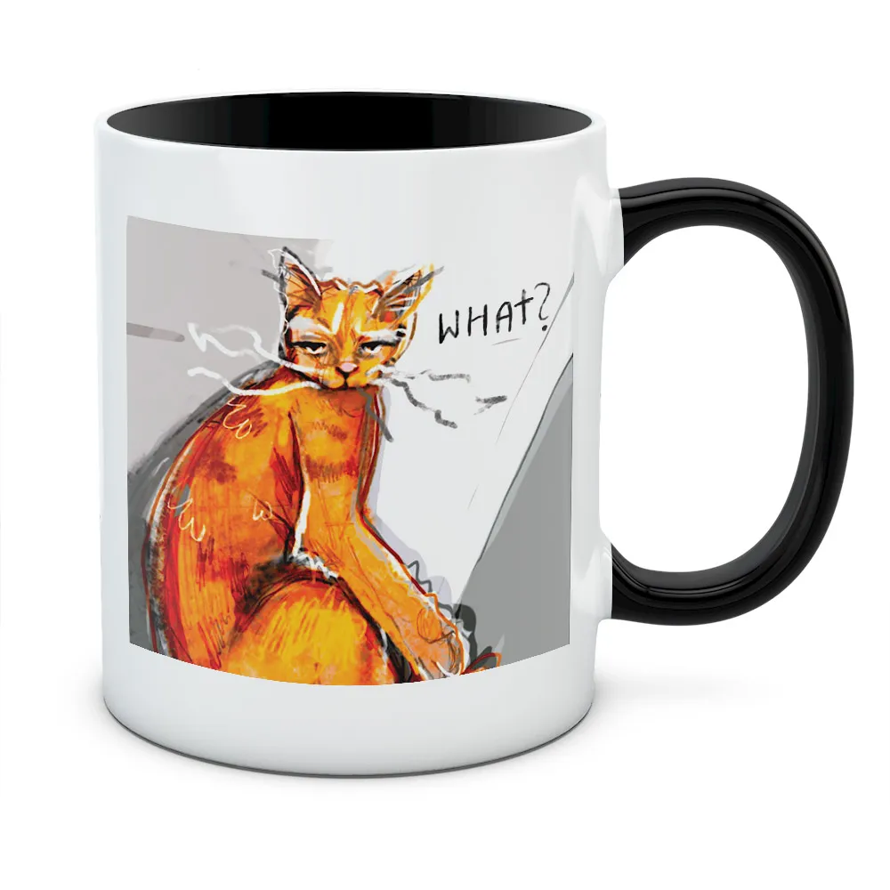 Kubek DZIEŃ KOTA WHAT