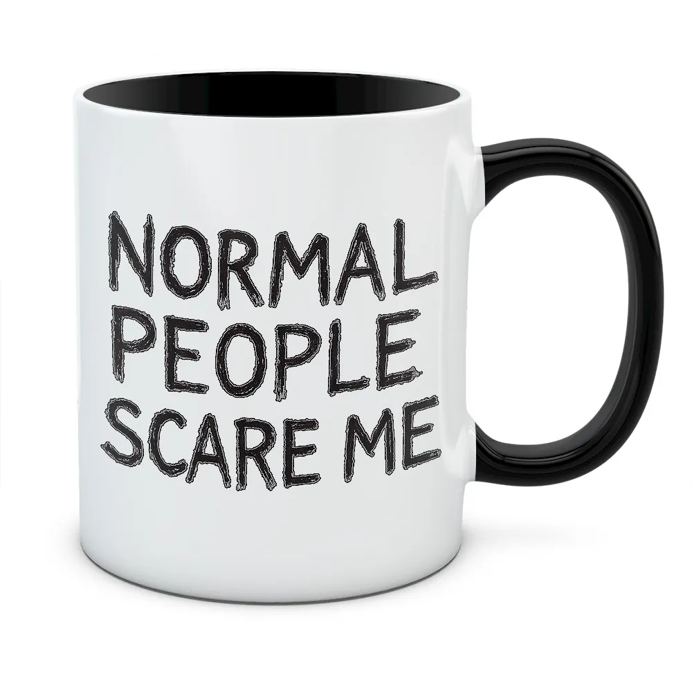 Kubek NORMAL PEOPLE SCARE ME
