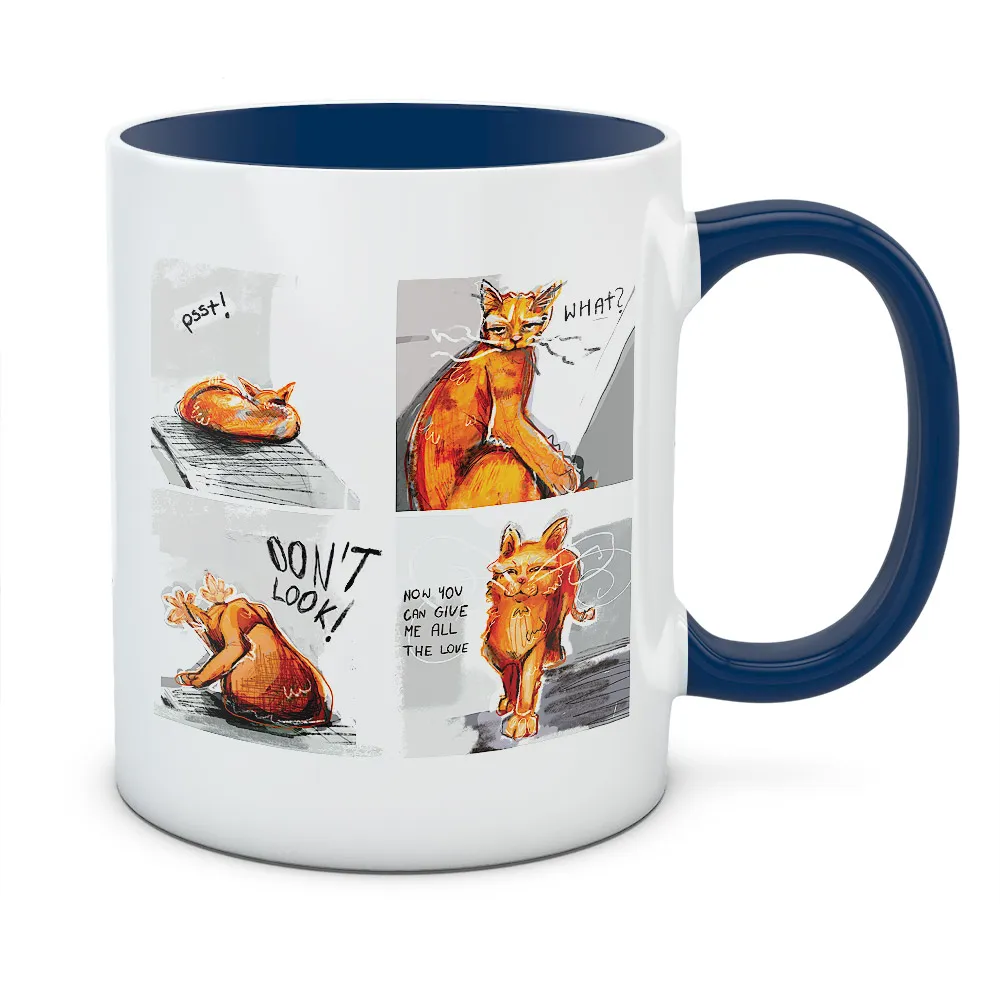 Kubek DZIEŃ KOTA KOMIKS