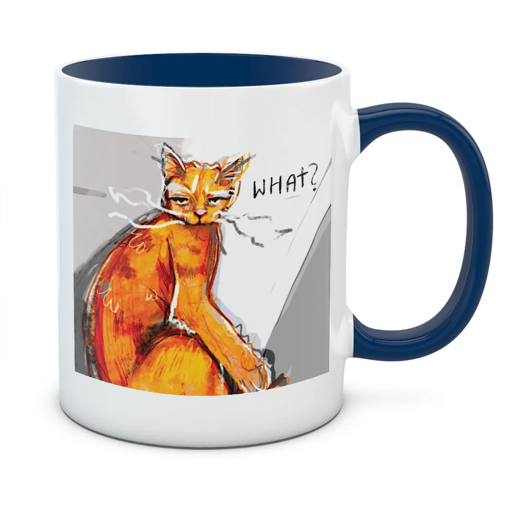 Kubek DZIEŃ KOTA WHAT