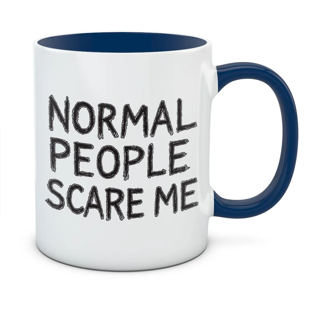 Kubek NORMAL PEOPLE SCARE ME