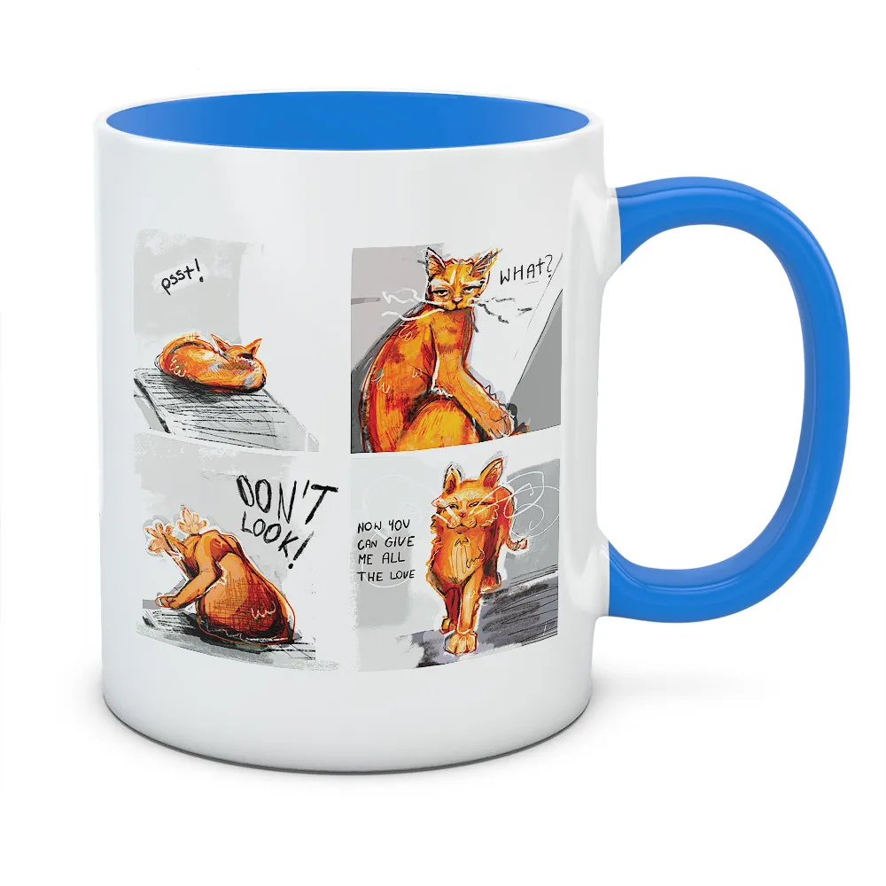 Kubek DZIEŃ KOTA KOMIKS