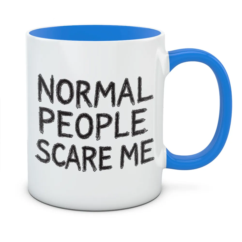 Kubek NORMAL PEOPLE SCARE ME