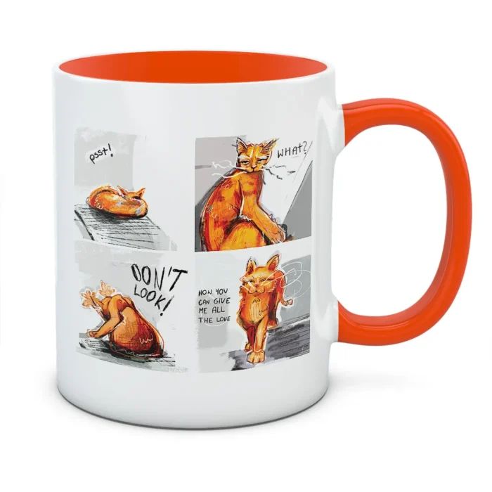 Kubek DZIEŃ KOTA KOMIKS