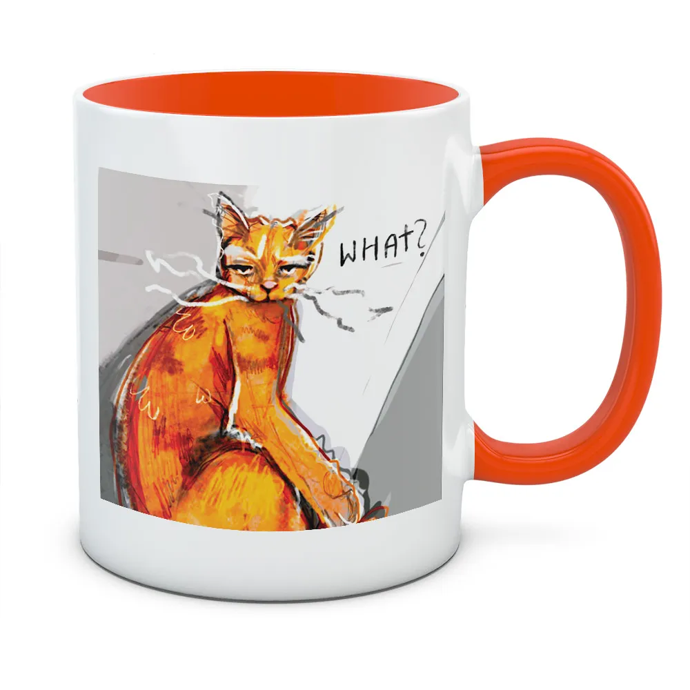 Kubek DZIEŃ KOTA WHAT