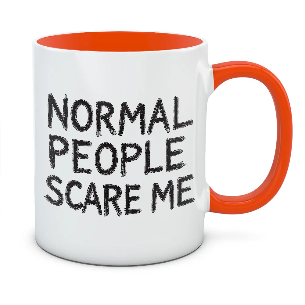 Kubek NORMAL PEOPLE SCARE ME