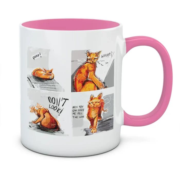 Kubek DZIEŃ KOTA KOMIKS