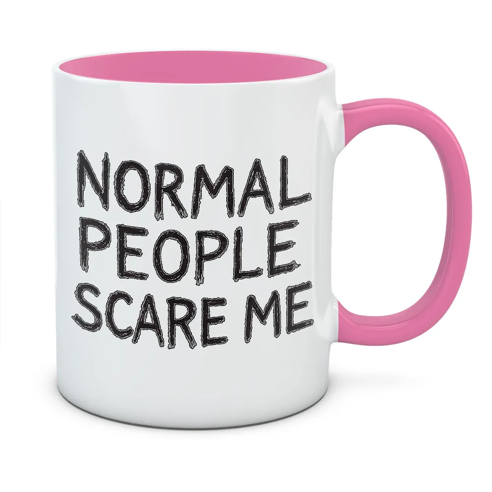 Kubek NORMAL PEOPLE SCARE ME