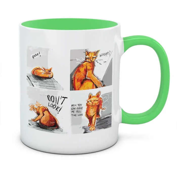 Kubek DZIEŃ KOTA KOMIKS