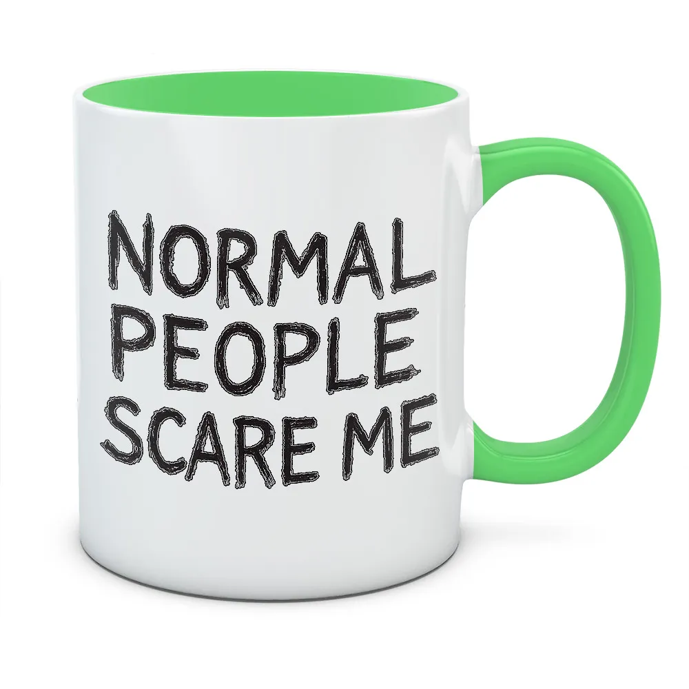 Kubek NORMAL PEOPLE SCARE ME