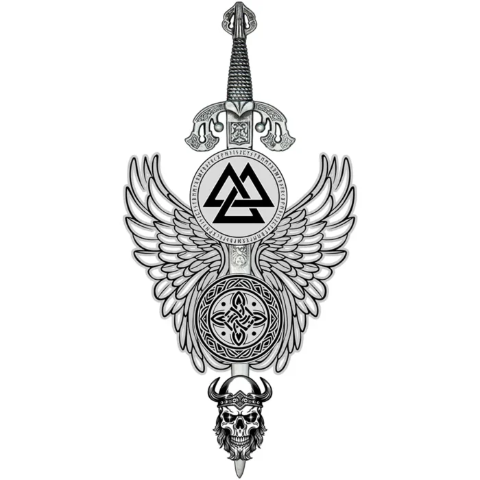 Kubek Legenda wojownika - kolor biały