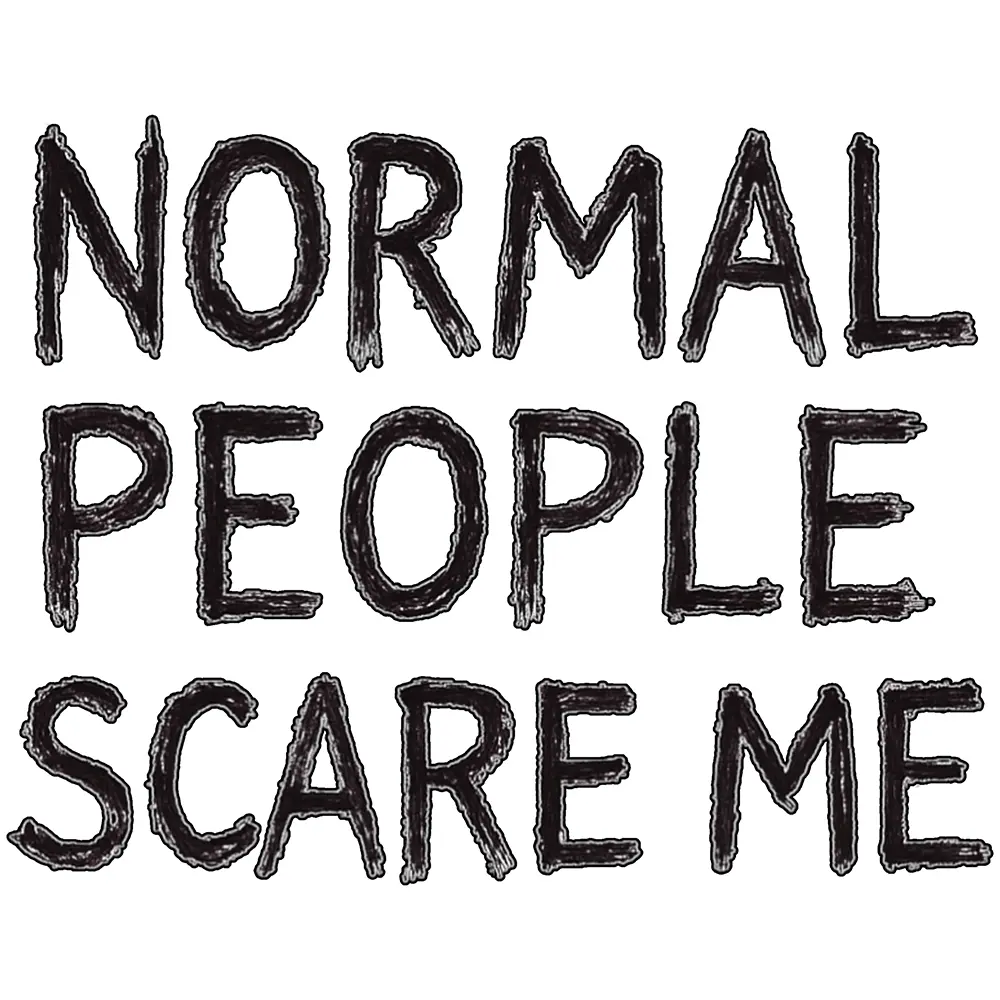 Kubek NORMAL PEOPLE SCARE ME