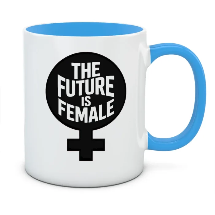 Kubek Future is female - kolor biały